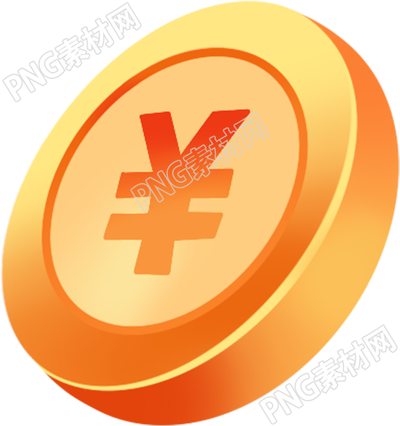 卡通手绘金币图片免抠png素材