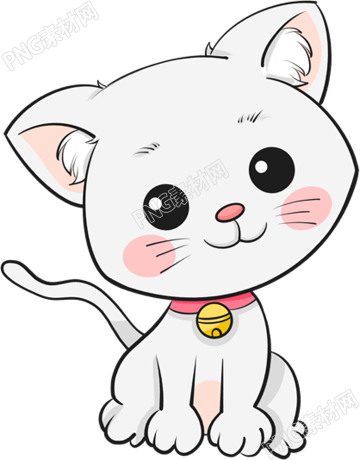 卡通可爱铃铛猫咪