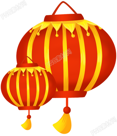 春节喜庆庆祝的灯笼素材