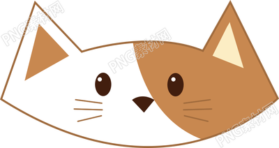 手绘猫咪设计素材