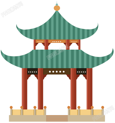 中国风亭子素材