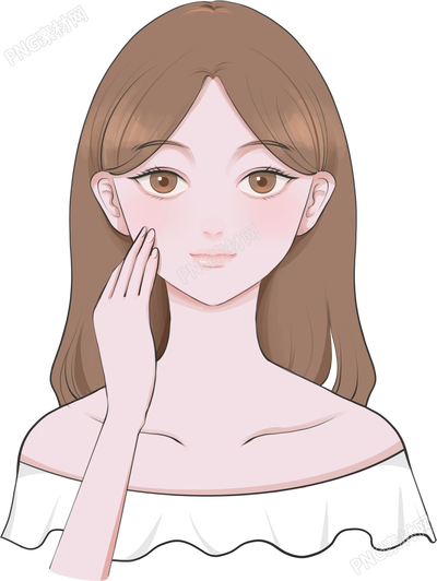 美妆护肤女生素材
