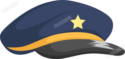 警察的警帽素材