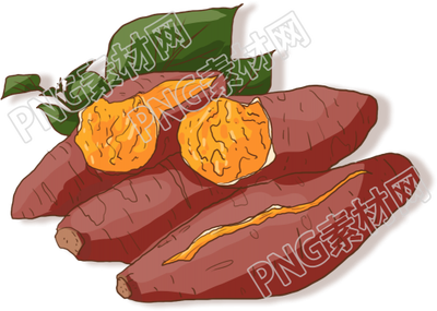 红薯素材