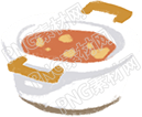 餐饮美食浓汤素材