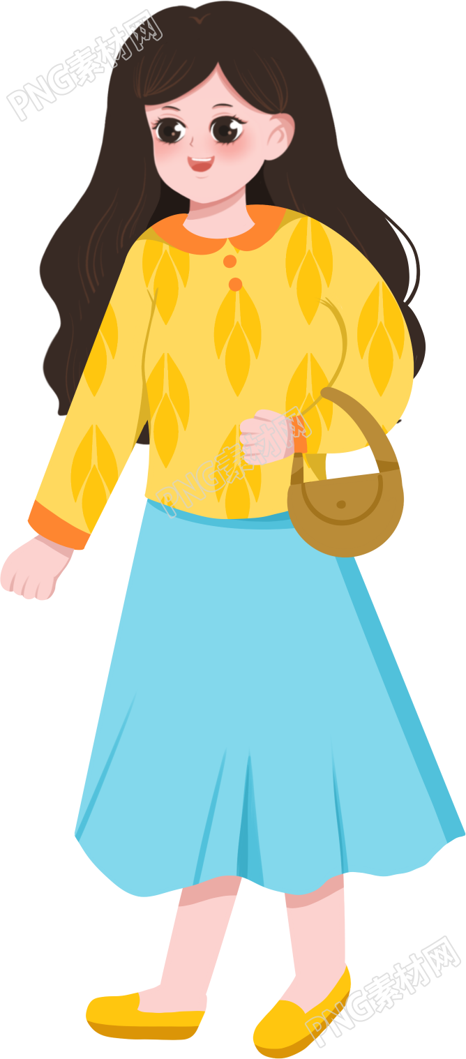 挎包女士素材