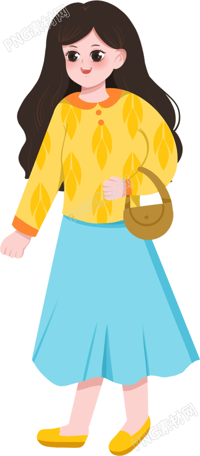 挎包女士素材