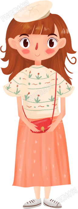 可爱清新小女孩