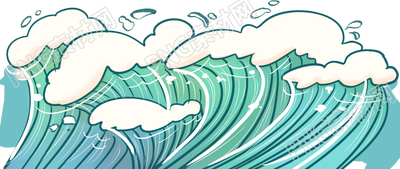 海浪一朵朵