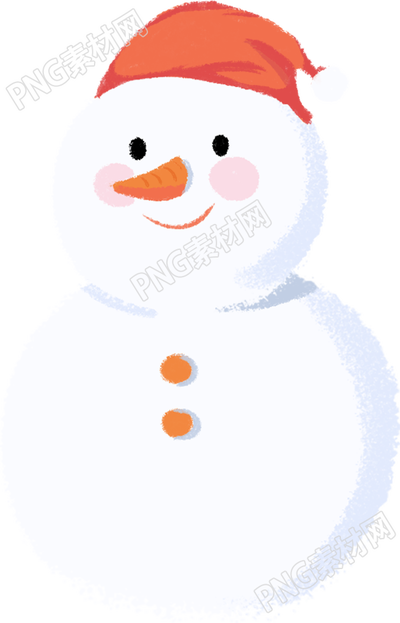 冬季雪人素材