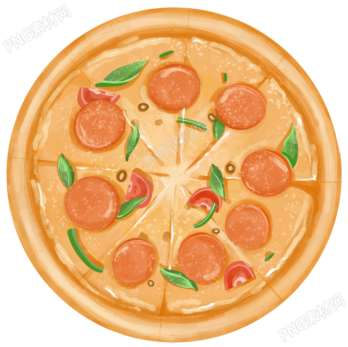 披萨食物素材