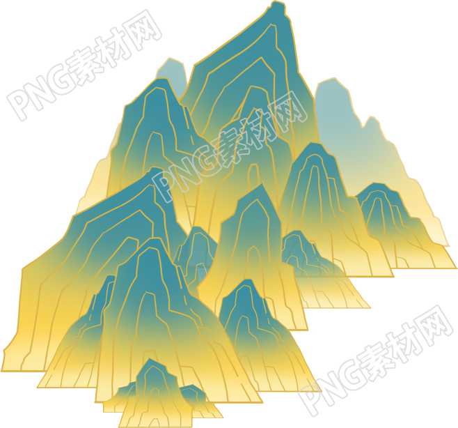 山峰素材