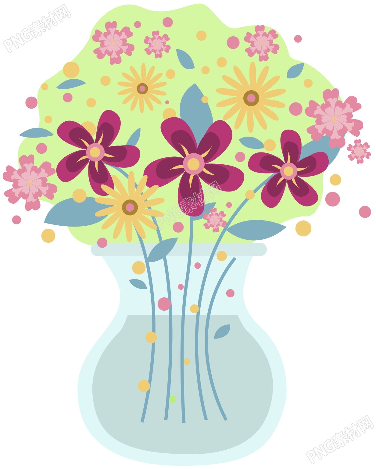 插花花束素材