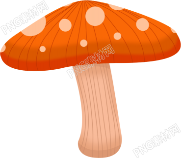 秋季蘑菇素材