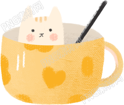 可爱的猫咪杯子