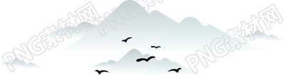 山脉的壮丽景色