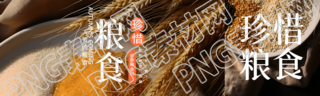 世界粮食日珍惜粮食从我做起公众号封面图