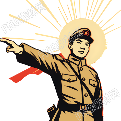 社会主义卡通插画设计元素