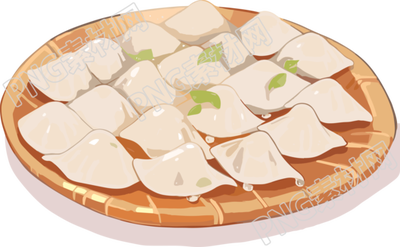 热气腾腾的饺子商用素材