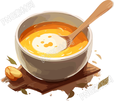 美味的食物插画设计素材