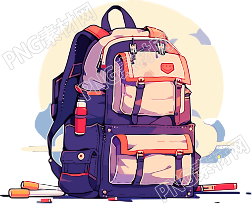 旅行背包创意设计元素