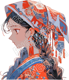 传统女子传统珠宝当代中国艺术元素