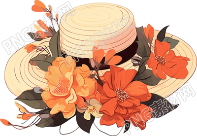 淡红浅米色帽子插图