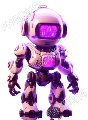 机械动漫角色PNG图形素材
