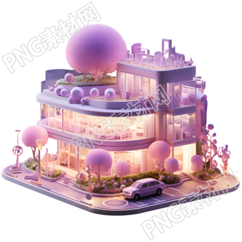 购物建筑创意商业使用元素