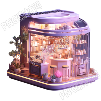 创意设计商业店铺PNG图形素材