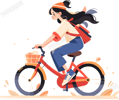 山地骑行运动插图