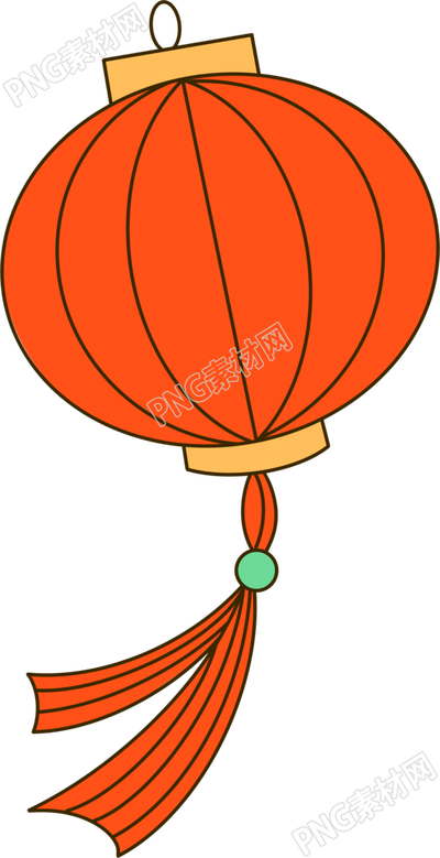 中国传统红灯笼商业可用插图