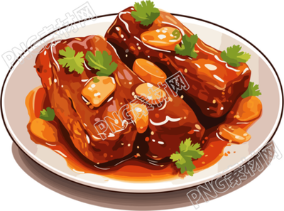美味的冬日牛排可商用素材