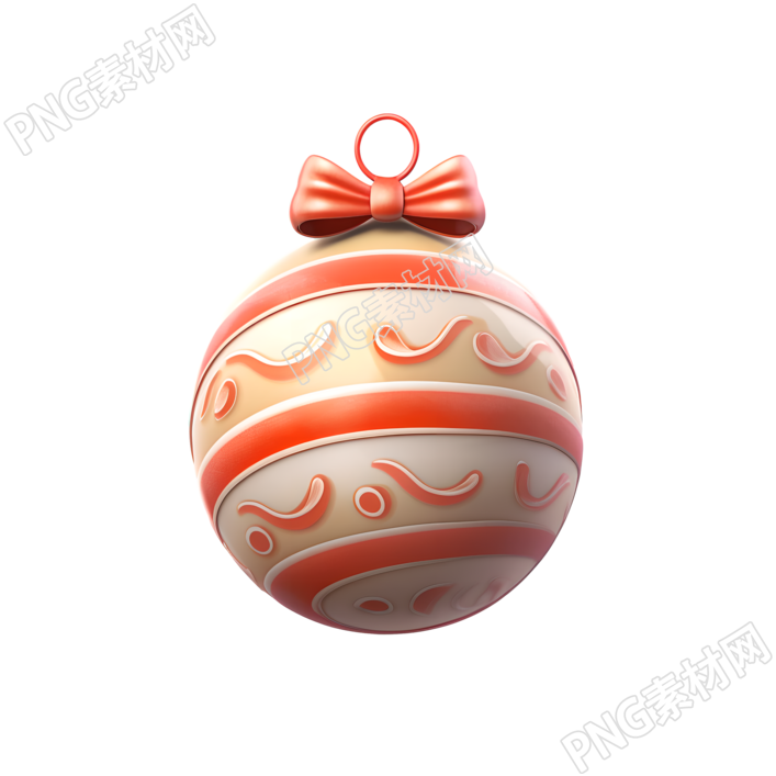 可愛風(fēng)格3d圣誕節(jié)裝飾素材