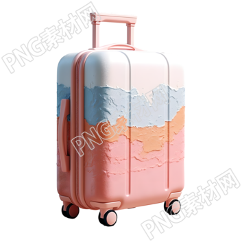 旅行箱子创意设计插图