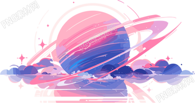 星球矢量插图PNG素材