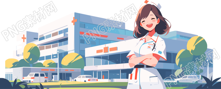 极简主义中国医生创意设计元素