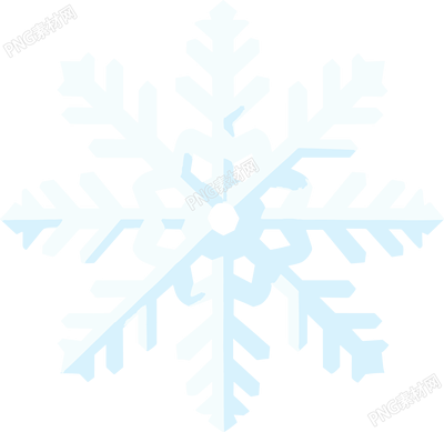 商業(yè)用途冬季雪花PNG素材