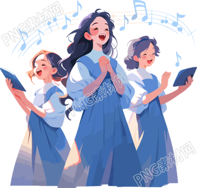 合唱大學(xué)生創(chuàng)意設(shè)計(jì)圖形素材