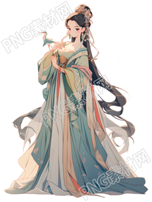 漢服女神創(chuàng)意設(shè)計(jì)素材