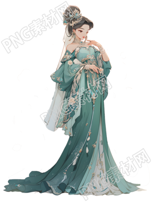 敦煌女神中國風(fēng)插畫素材