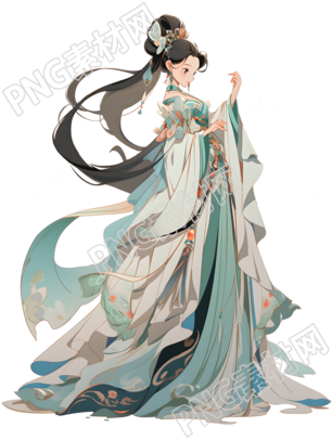 创意设计图案敦煌女神元素