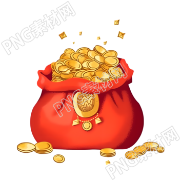 卡通福袋設(shè)計(jì)元素PNG素材