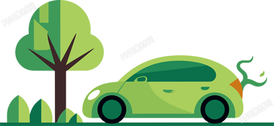 可愛(ài)卡通電動(dòng)車(chē)創(chuàng)意設(shè)計(jì)元素