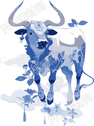 可商用中国牛高清质量图形素材