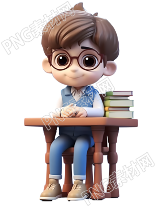 可愛漫畫課堂圖片素材