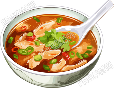 美味雞湯面商業(yè)設(shè)計(jì)素材