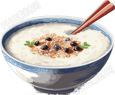 白粥創(chuàng)意設(shè)計插圖