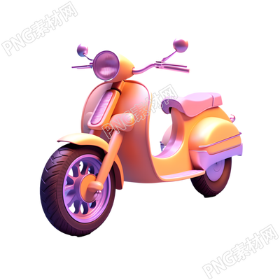 電動車卡通風(fēng)格插畫