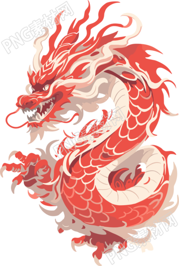 中國龍傳統(tǒng)平面創(chuàng)意設(shè)計(jì)元素